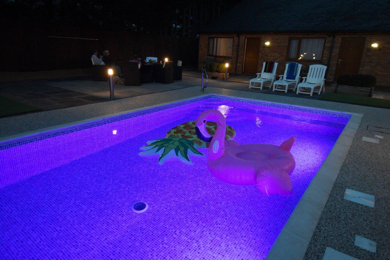 Spanhoe Pool @ Night